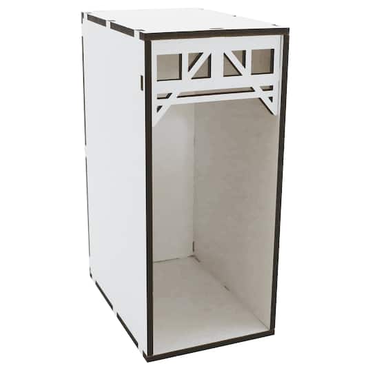 6 Pack: 9" White Book Nook Diorama Kit by Make Market®